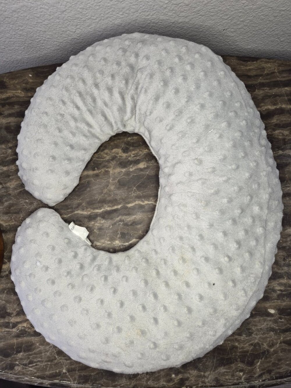 Nursing Pillow Cover Slipcover Minky Girl - Nursery Decor for Baby